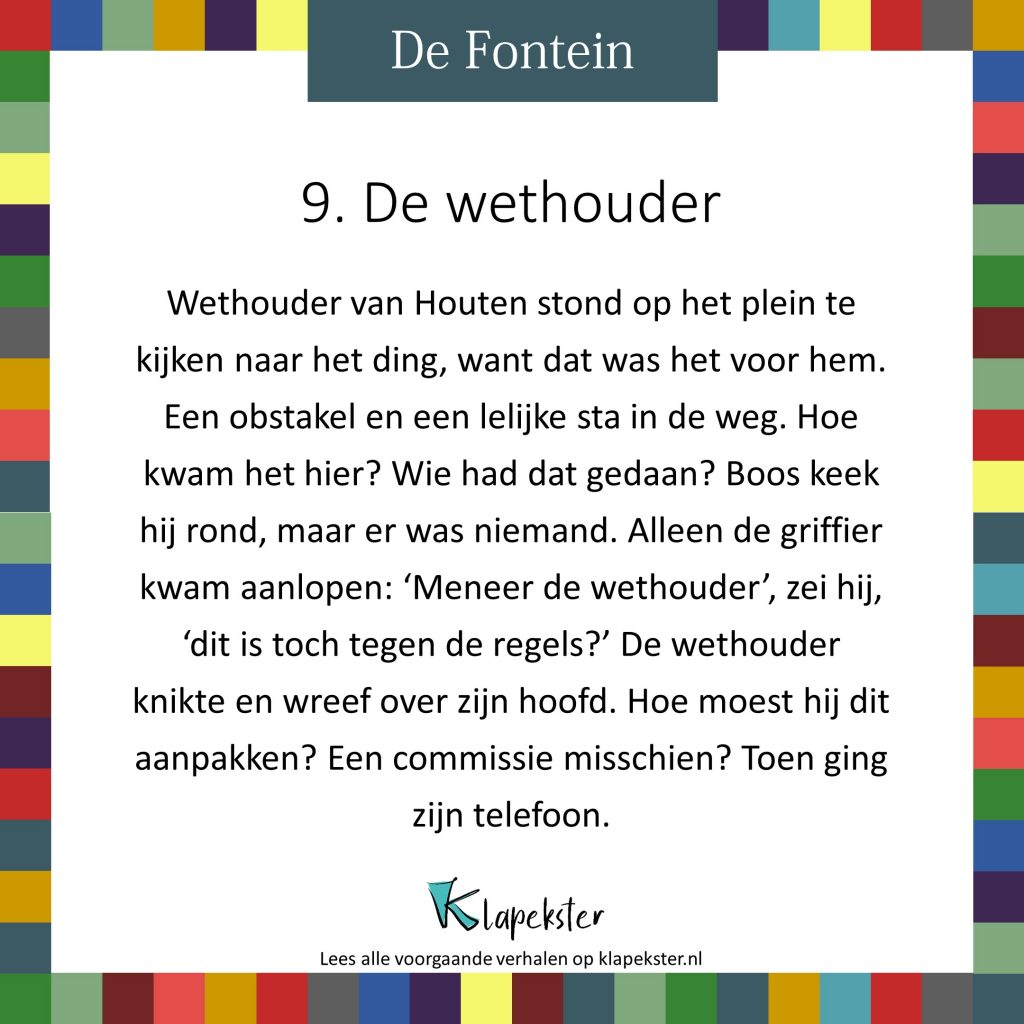 09 F - De wethouder